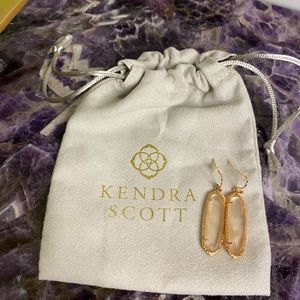 Kendra Scott Rose gold Layla Drop Earrings
